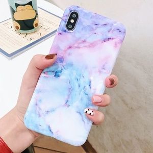 NEW iPhone 7+/8+ Watercolor Marble Case
